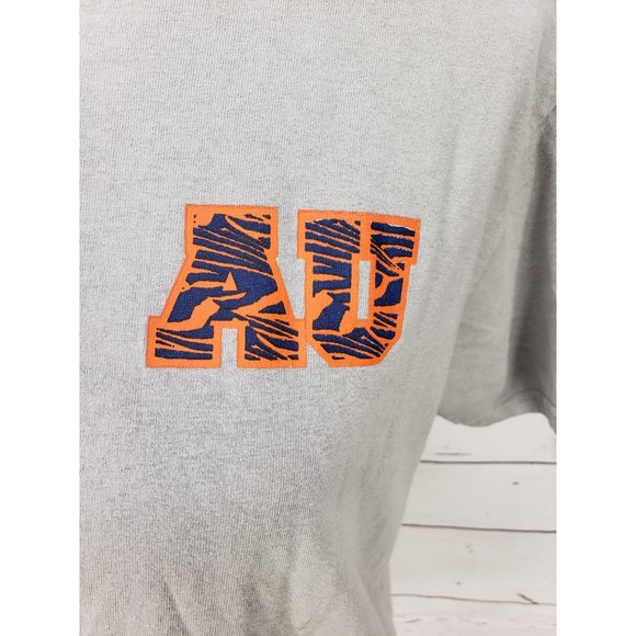 AUBURN Alabama clawing out Cancer Football‎ gray medium tee shirt - Picture 5 of 7